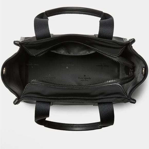 Kate Spade Kip Nylon Small Tote bag NWT black - Picture 4 of 7